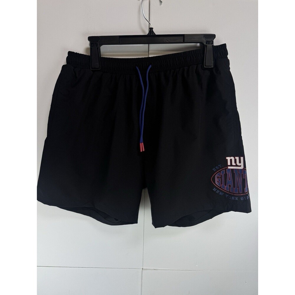 Boss Hugo Boss x NFL NY Giants Drawstring Swim Trunks Shorts Size: Large NWT